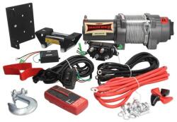 DRAGON WINCH Troliu ATV 4500lbs (2041kg) 12V 1.9CP cablu de otel 15m Dragon Winch