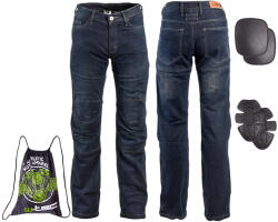 W-TEC Farmer motoros nadrág W-TEC Pawted sötétkék XXL (14799-XXL)