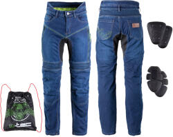 W-TEC Férfi motoros farmer W-TEC Biterillo kék 4XL (19397-4XL)