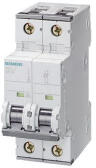 Siemens 5SY5206-6 AC/DC 10KA 2P B 6A kismegszakító - aqua