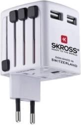SKROSS World USB Charger utazó hálózati USB töltő (SKR-WORLDUSB)