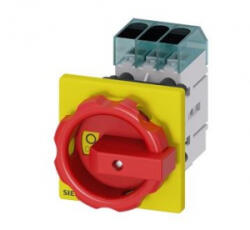 Siemens 3LD3454-0TK53 22kW panelre szerelhető piros-sárga kar főkapcsoló (3LD3454-0TK53) - aqua