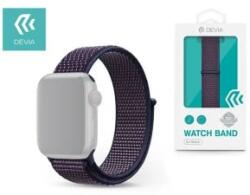 DEVIA ST326233 Apple Watch sport óraszíj indigó színű (ST326233)