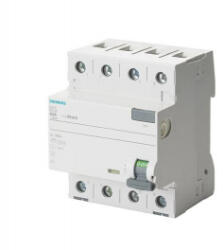 Siemens 5SV3442-6 ÁVK A 25/4 100MA 4 MODUL védőkapcsoló