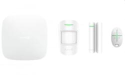 Ajax StarterKit Plus biztonságtechnikai kezdőcsomag fehér (20290)