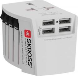 SKROSS USB utazó adapter (MUVUSB-4XA)