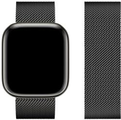 Forcell F-DESIGN FA03 szíj Apple Watch 42 / 44 / 45 / 49 mm fekete