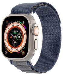 DUX DUCIS GS nylon szíj Apple Watch 42 / 44 / 45 / 49 mm kék