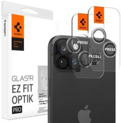 Spigen Glas. tR EZ Fit Optik Pro kamera védő fólia iPhone 15 / iPhone 15 Plus - 2 db üvegfólia