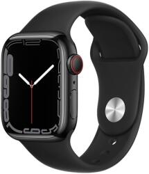 Forcell F-DESIGN FA01 szíj APPLE Watch 42 / 44 / 45 / 49 mm fekete