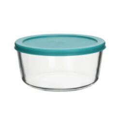 TOO üveg kerek ételtároló, műanyag tetővel 1652 ml-es (KT-93) (KT-93)