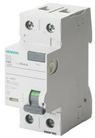 Siemens 5SV3412-6 ÁVK A 25/2 100MA 2 modul (5SV3412-6) - aqua