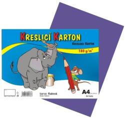 Stepa rajzlap, A4, 50 lap, 180 g/m2, lila (119042)