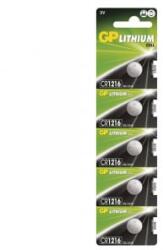 GP Batteries CR1216 Litium gombelem 3V 5db/bliszter (B1565)