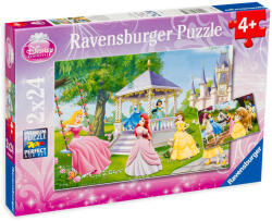 Ravensburger Пъзел Ravensburger от 2 x 24 части - Дисни Принцеси в градината (8865) - ozone