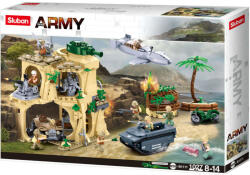 Sluban Army - Ivo Dzsima Csata - Építőjáték - 1124 elem (M38-B1111)