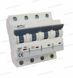 OMU system OMB45 4 pólusú 40A B 4, 5kA kismegszakító OMB45440B (OMB45440B)