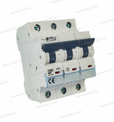 OMU system OMB45 3 pólusú 6A C 4, 5kA kismegszakító OMB45306C (OMB45306C)