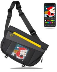 Divoom DivroomPixel Slingbag-V Notebook Táska - 12", Fekete