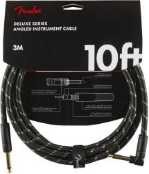 Fender Deluxe Series Black 3 m Drept - Oblic Cablu de instrument (<![CDATA[0990820090]]>)