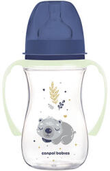 Canpol babies Canpol bebelusi Biberon anticolica EasyStart SLEEPY KOALA 240ml albastru (35237BLU)