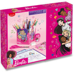 Maped Set multi-produse Maped Barbie, 35 buc