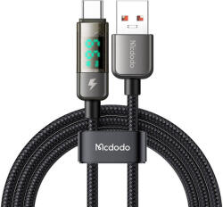 Mcdodo CA-3630 USB-A to USB-C cable, auto power off, PD 100W, 1.2m (black) (CA-3630) - mi-one