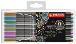 STABILO Filctoll STABILO Pen 68 metallic 8 darabos (6808/8-11) - tonerpiac