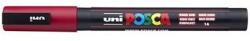 uni Filctoll UNI Posca PC-3M sötét piros (2UPC3MSP) - tonerpiac