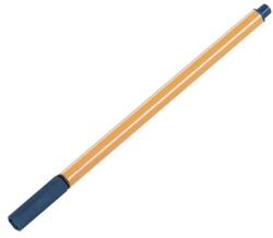BLUERING Rostirón, tűfilc vízbázisú, 0, 5mm, hatszögletű test, Bluering® éjkék - tonerpiac