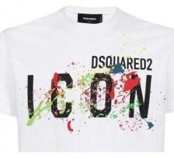 Dsquared2 Hanorace Femei T-Shirt Icon Homme blanc Dsquared Alb EU XL