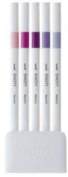 uni Tűfilc UNI EMOTT 5 darabos 0, 4mm (babarózsaszín, pink, mályva, lila, tengeri köd) (2UEMOTTNO7) - tonerpiac