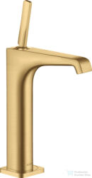 Hansgrohe AXOR CITTERIO E 215 mosdó csaptelep nem zárható leeresztővel, szálcsiszolt arany hatású 36103250 (36103250)