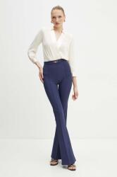 Elisabetta Franchi kezeslábas bézs, galléros, TU00546E2 - bézs 38