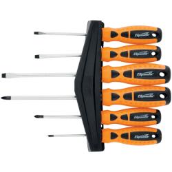 Sparta 6db-os szett POINT mágneses csavarhúzó állványon CrV (117827) - kellegyszerszam