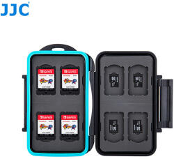 JJC MC-NSMSD16 Nintendo Switch játékkártya és Micro SD Memóriakártya Tartó Tok (MC NSMSD16)