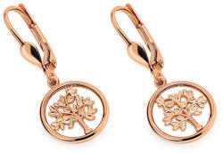 Heratis Forever Rosé arany fülbevaló Az élet fája IZ24754R