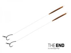 Delphin the end d-rig kötött horog / 2db-20 cm / 17lbs / #6 (101001460) - epeca