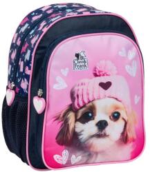 DERFORM Cleo és Frank kutyás ovis hátizsák - Hearts (PL11CF42) - iskolataskawebshop