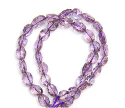  Ametist Oval Fatetat 7-10 x 7-8 mm - Margele Pietre Semipretioase