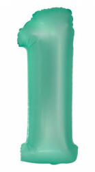 Godan Menta 1-es Mint Mat szám fólia lufi 76 cm MLG158496 (MLG158496)