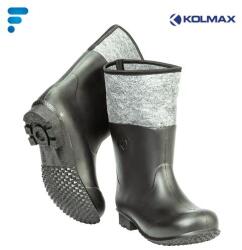Kolmax női csizma 024D EVA+filc (fekete, 40) (024D)