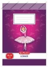 Herlitz 4-8. osztályos vonalas füzet, Ballerina (A5/21-32) (09540931_balle)