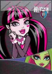  Hercegnős Monster High Pink Zip 1. osztályos vonalas füzet, A5/(14-32) (PI_2017_311-2740)