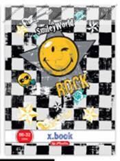 Herlitz Smiley Rock kockás füzet, A5 - Herlitz (09088550_rock_ko)