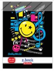 Herlitz Smiley Music kockás füzet, A5/27-32 - Herlitz (09088543_music)