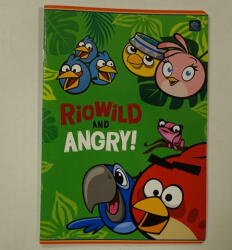 Santoro Angry Birds vonalas füzet, zöld (PI_2020_AB)