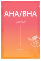 Barulab The Clean Vegan AHA/BHA Mask - Hámlasztó Szövetmaszk Savakkal 1db/23g