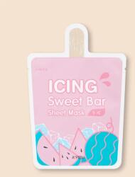A'pieu Hűsítő anyagmaszk görögdinnyével Icing Sweet Bar Sheet Mask Watermelon - 21 g / 1db
