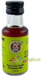SOLARIS Extract de Vanilie Bourbon fara Alcool Ecologic/Bio 30ml